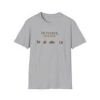 Monster Ecology T-Shirt - Cute Monster Silhouette Animal Conservation Tee