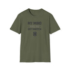 My Mind Has No Off Switch T-Shirt — Funny Mental Health Awareness Tee