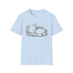 Cute Sleeping Deer Graphic T-Shirt