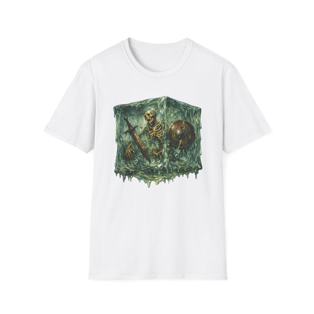 Gelatinous Cube T-Shirt — Dark Fantasy Monster Graphic Tee
