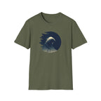 Werewolf Ripped Graphic T-Shirt — Minimalist Howling Tee
