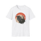 Mythic Yeti Beast Sunset T-Shirt - Vintage Monster Graphic Tee