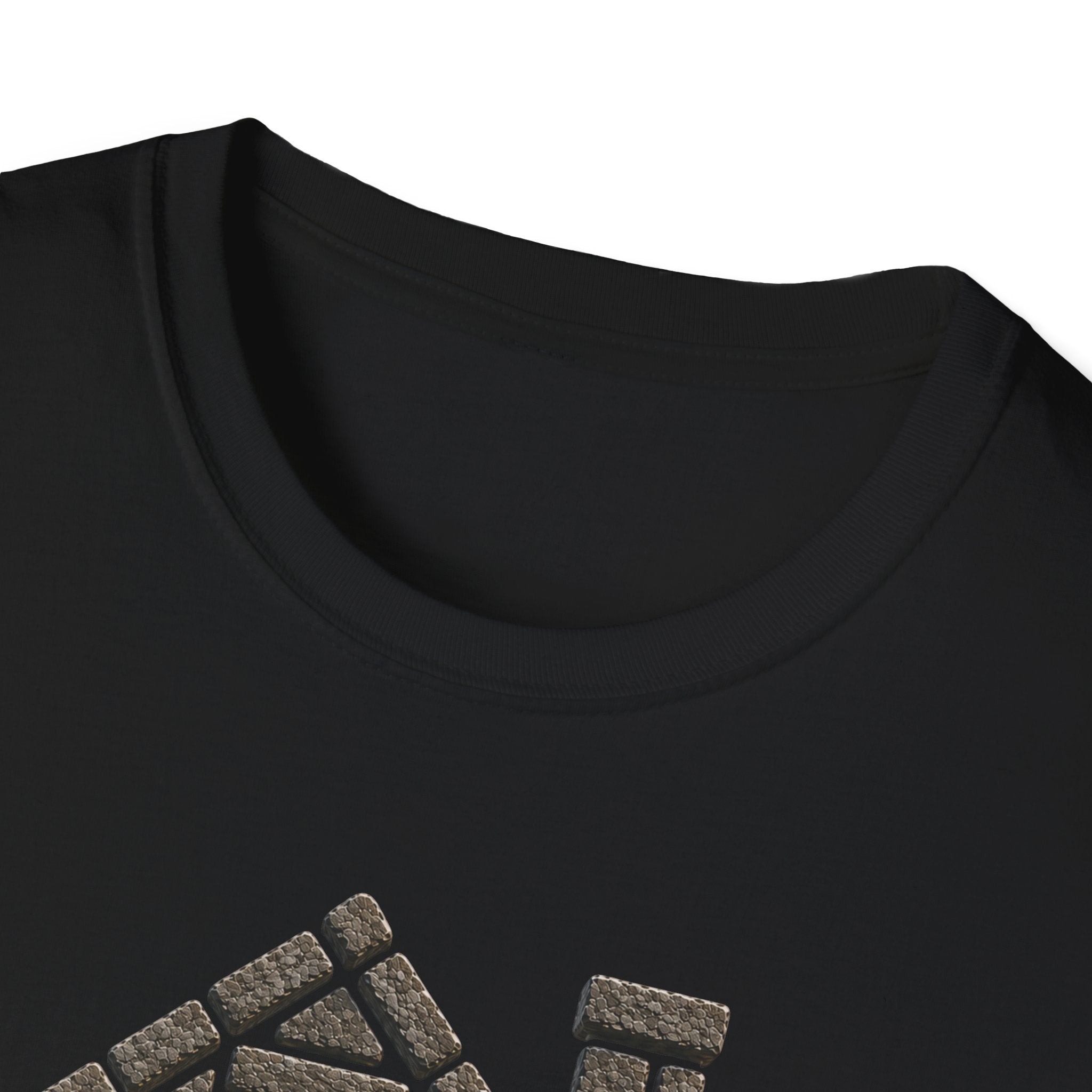 Stone Tavern Cottage T‑Shirt — Cozy Stone Pub Illustration Tee