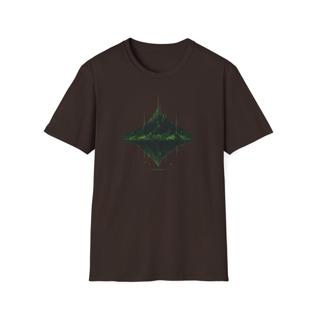 Emerald Floating Island Graphic T-Shirt