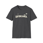 Daydreamer Graphic T-Shirt — Retro Rocket & Castle Design