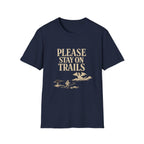 Please Stay On Trails T-Shirt - Dragon Off Trail Tee