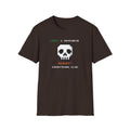 "Loot: 1 Paycheck, Debuff: Everything Else" Pixel Skull T-Shirt