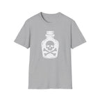 Poison Bottle Skull & Crossbones T-Shirt - Gothic Tee