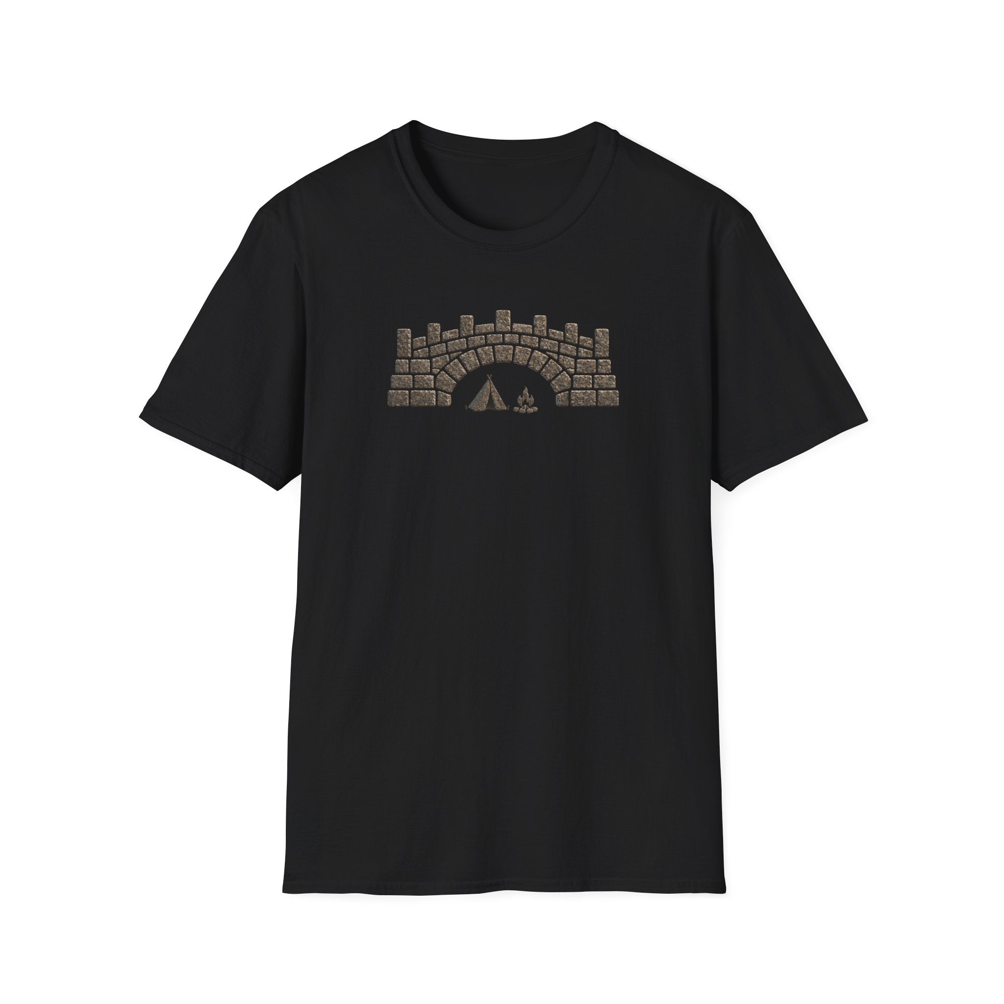Bridge Camper Graphic T-Shirt — Tent & Campfire Outdoors Tee