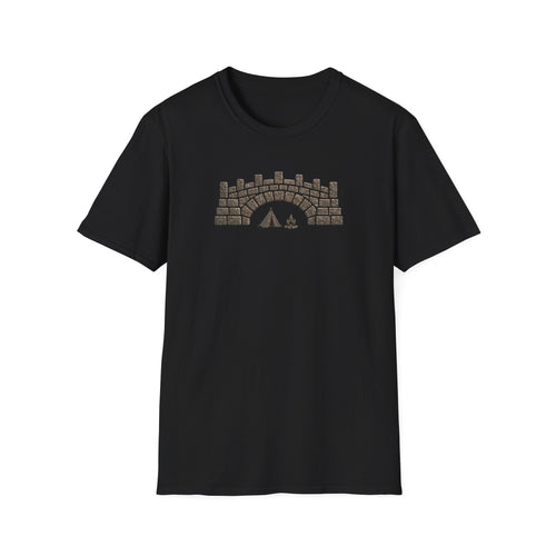 Bridge Camper Graphic T-Shirt — Tent & Campfire Outdoors Tee