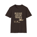 Please Stay On Trails T-Shirt - Dragon Off Trail Tee