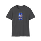 Ale Light Parody Beer Can T-Shirt — Retro Beer Logo Tee
