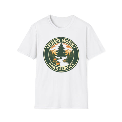 "Hard Mode Park Service" T-Shirt - Bold Graphic Tee