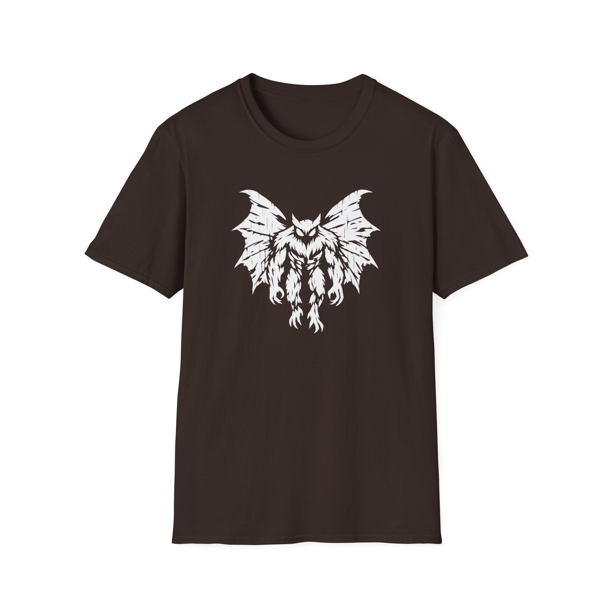 Mothman Graphic Tee - Cryptid Illustration T-Shirt
