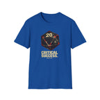 Critical Success D20 'About Time' T-Shirt - Vintage Dice RPG Tee