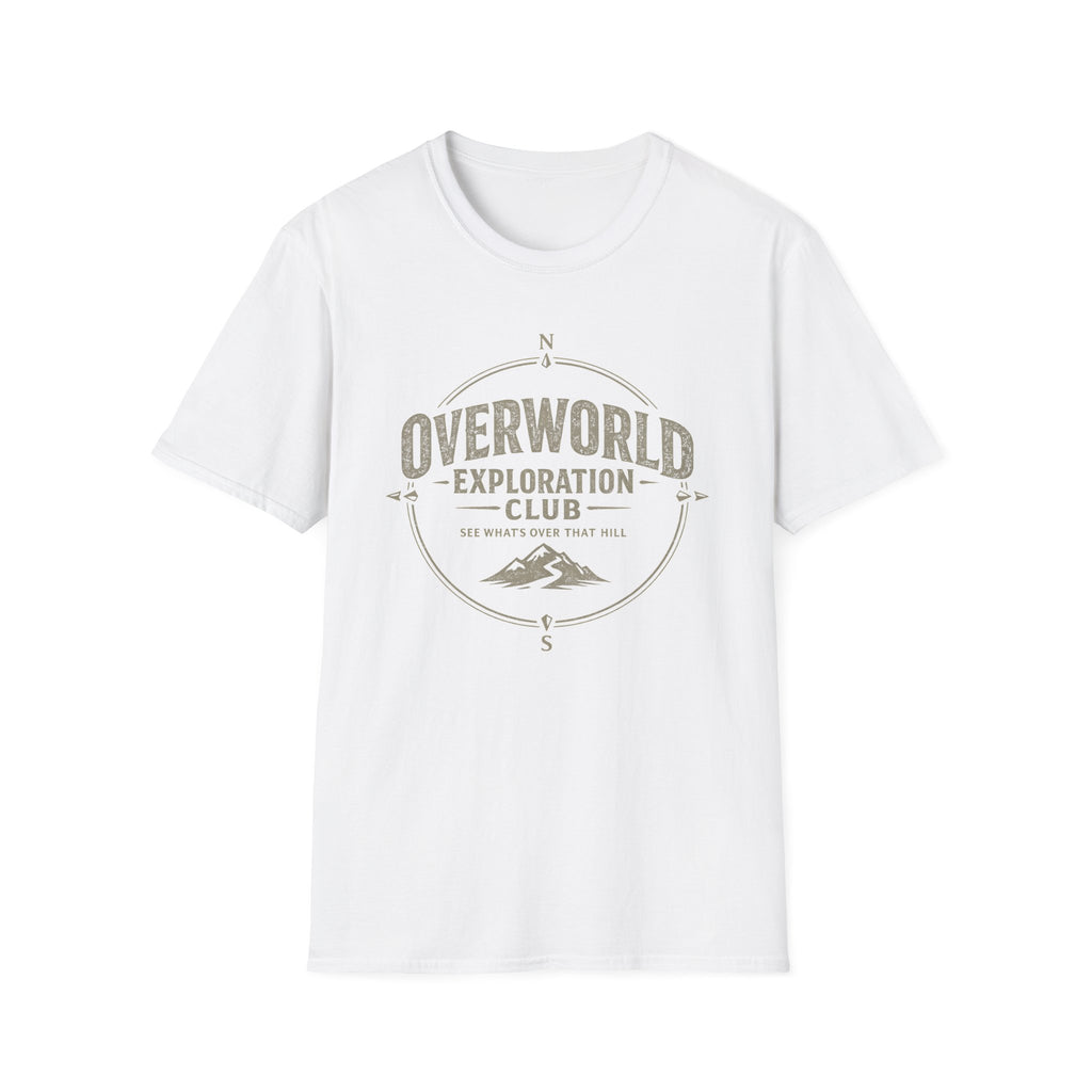 Overworld Exploration Club T-Shirt - Adventure Travel Graphic Tee