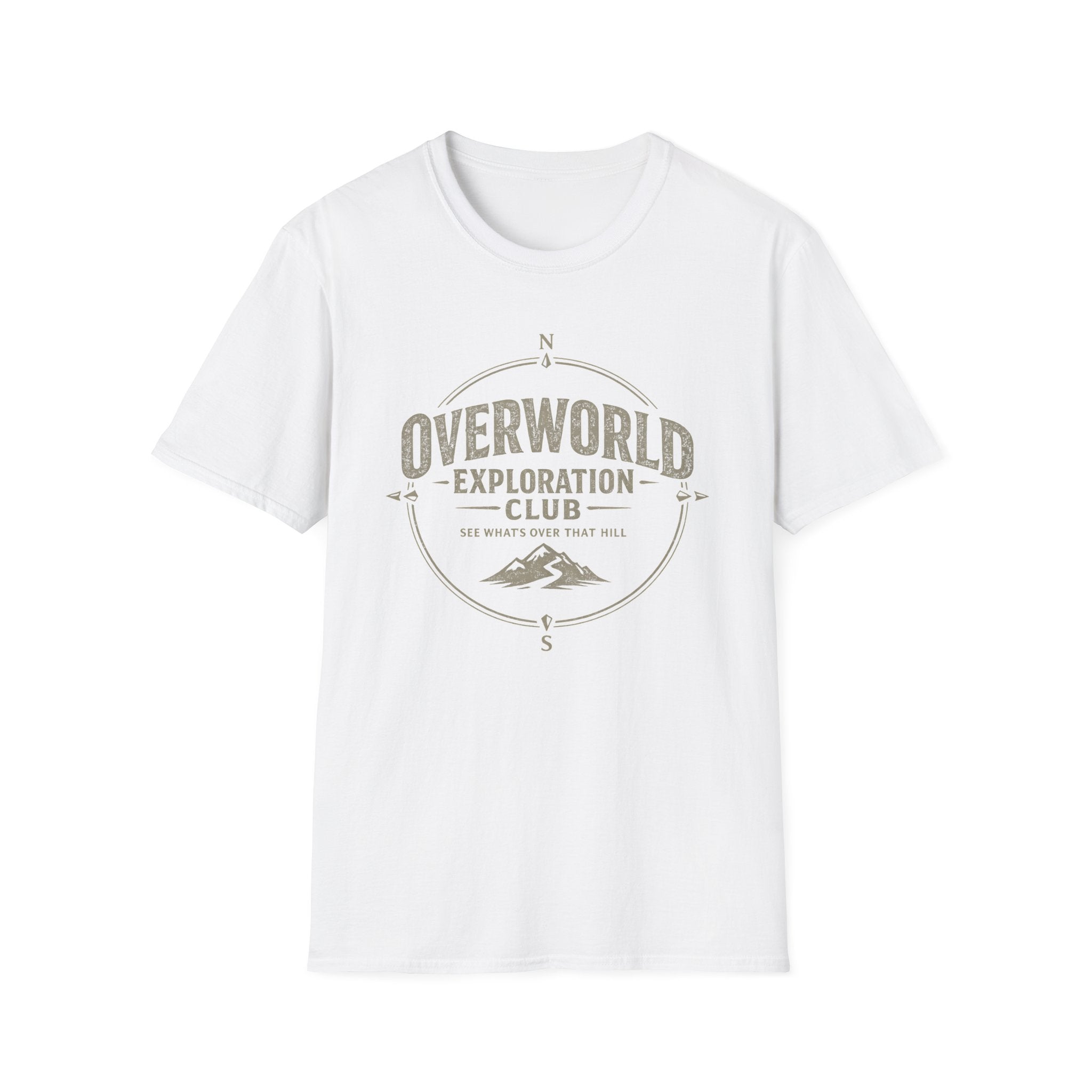 Overworld Exploration Club T-Shirt - Adventure Travel Graphic Tee