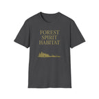 Forest Spirit Habitat T-Shirt - Fantasy Nature Lover Graphic Tee