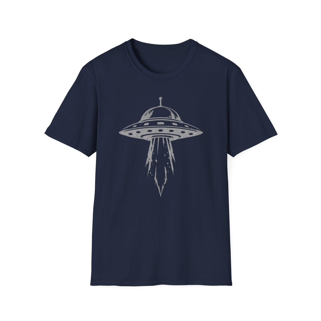 UFO Spaceship T-Shirt — Vintage Alien Abduction Graphic Tee