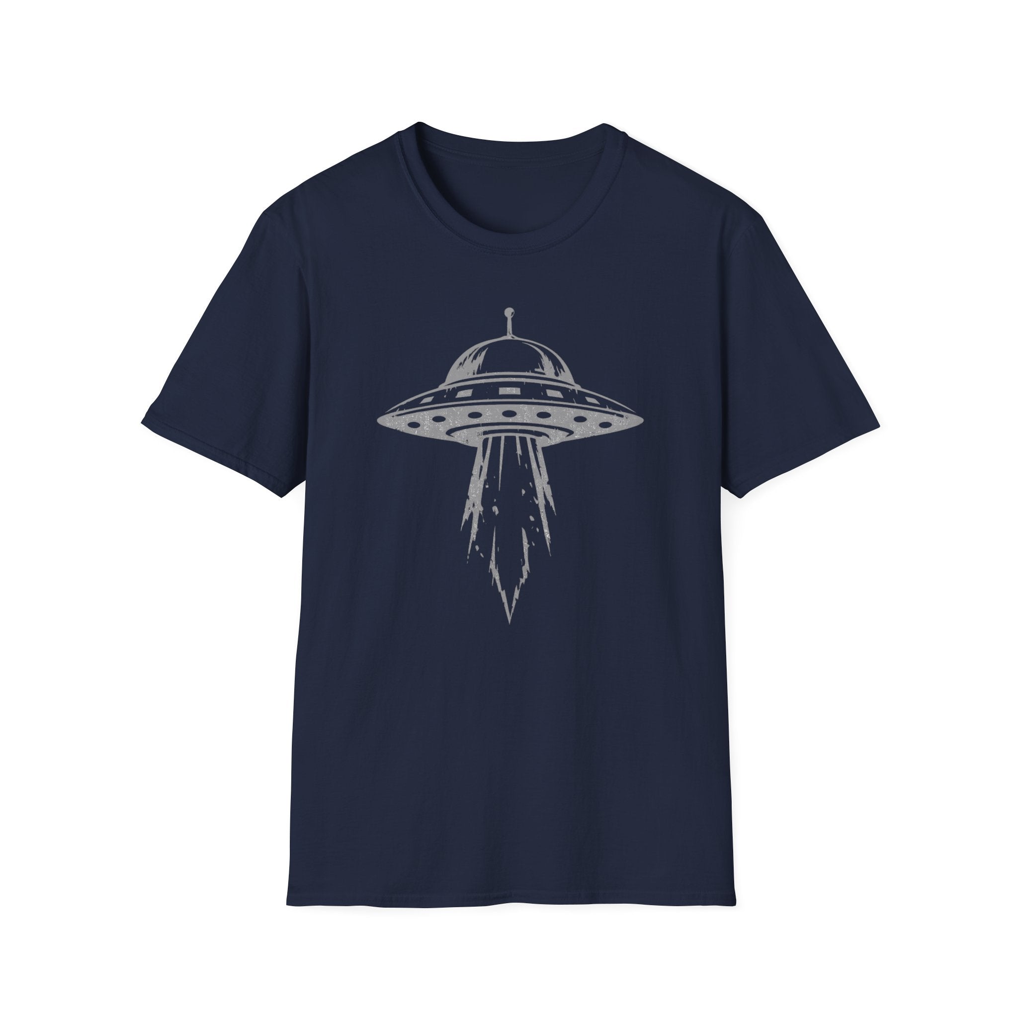UFO Spaceship T-Shirt — Vintage Alien Abduction Graphic Tee
