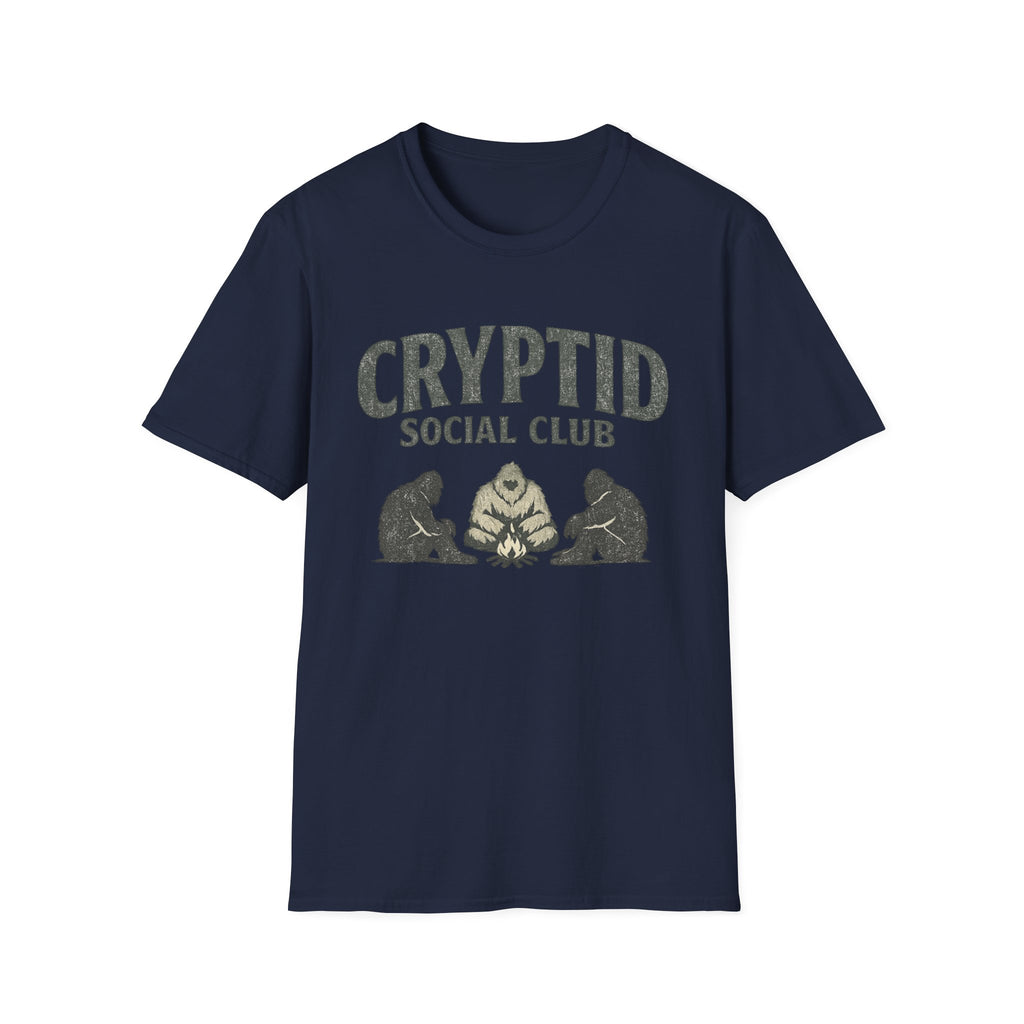 Cryptid Social Club T-Shirt Bigfoot Yeti