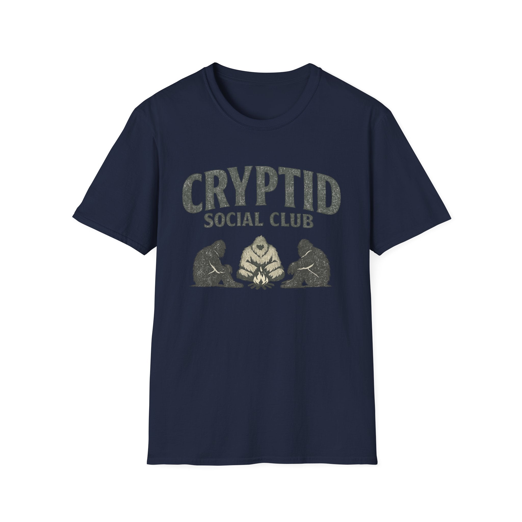 Cryptid Social Club T-Shirt Bigfoot Yeti