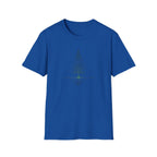Minimal Pine Tree T-Shirt — Reflection Silhouette Tee