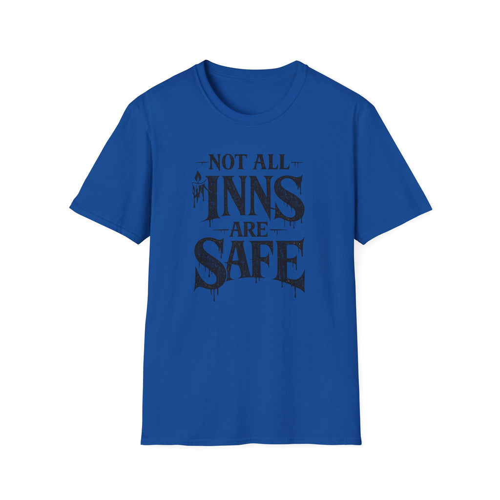 "Not All Inns Are Safe" Gothic Graphic T-Shirt