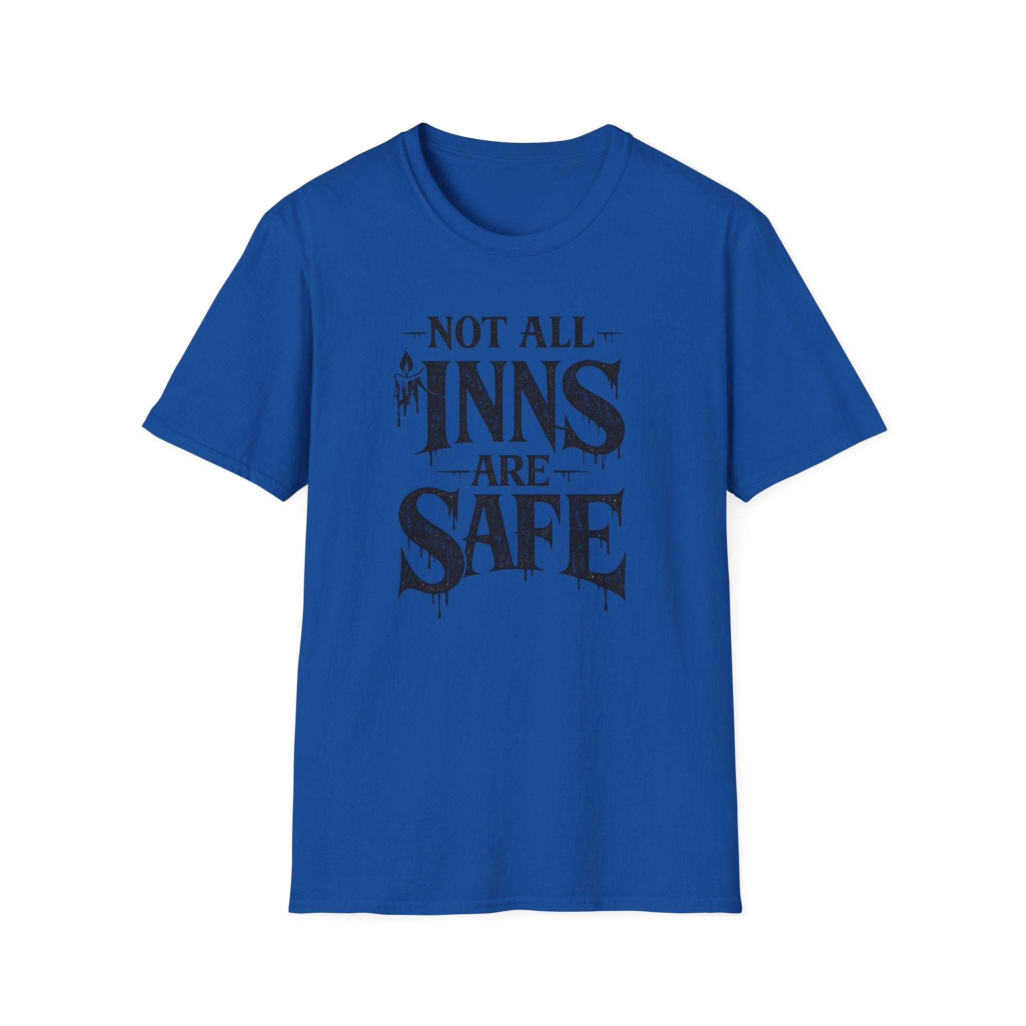 "Not All Inns Are Safe" Gothic Graphic T-Shirt
