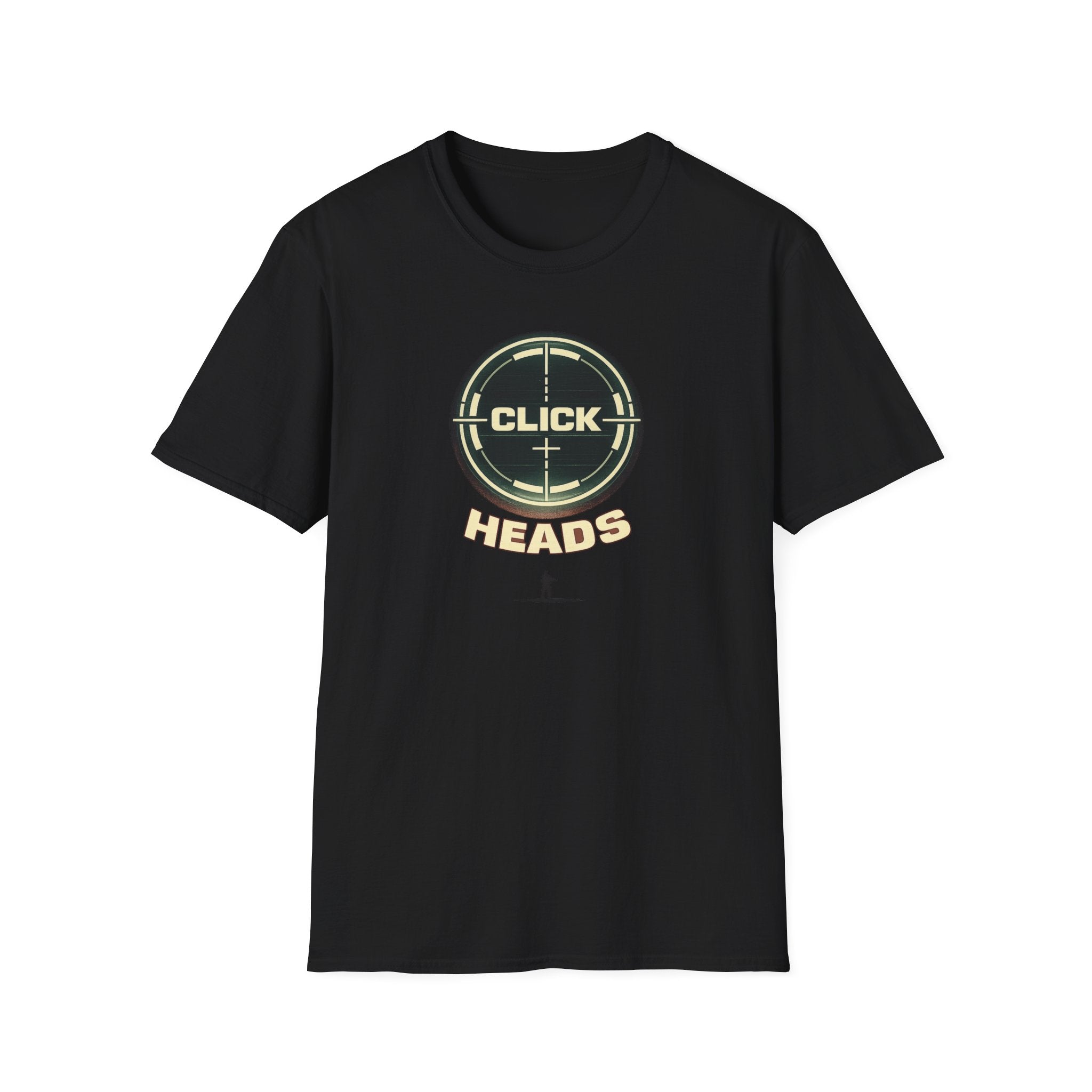 Click Heads Gamer T-Shirt — Target Scope Graphic Tee