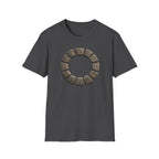Wishing Well Stone Circle T‑Shirt - Rustic Worn Ring Design