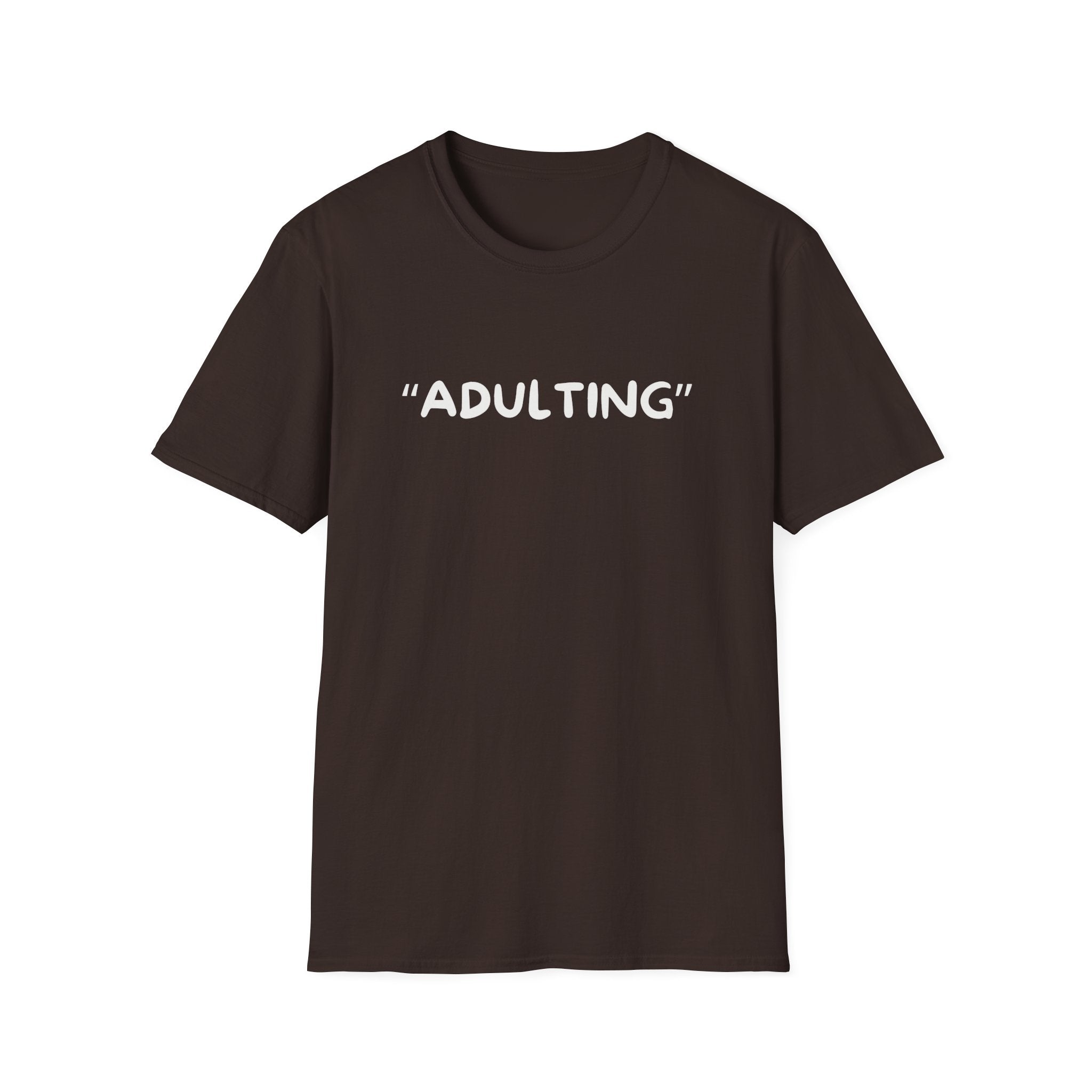 Adulting T-Shirt — Funny "ADULTING" Graphic Tee