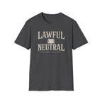 Lawful Neutral T-Shirt – RPG Alignment Tee with Scales Graphic