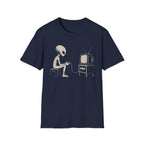Gamer Alien -  Retro Video Games T-Shirt