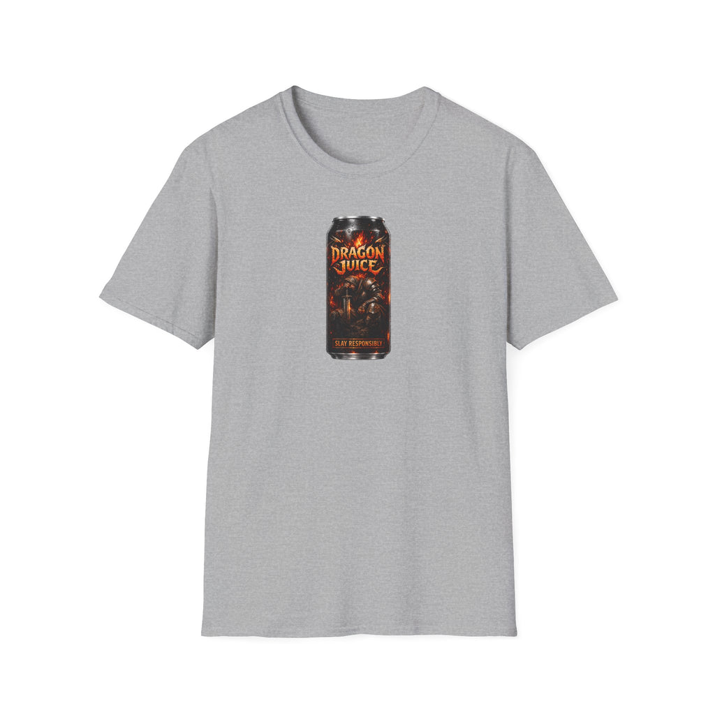 Dragon Juice Can 'Slay Responsibly' Graphic T-Shirt