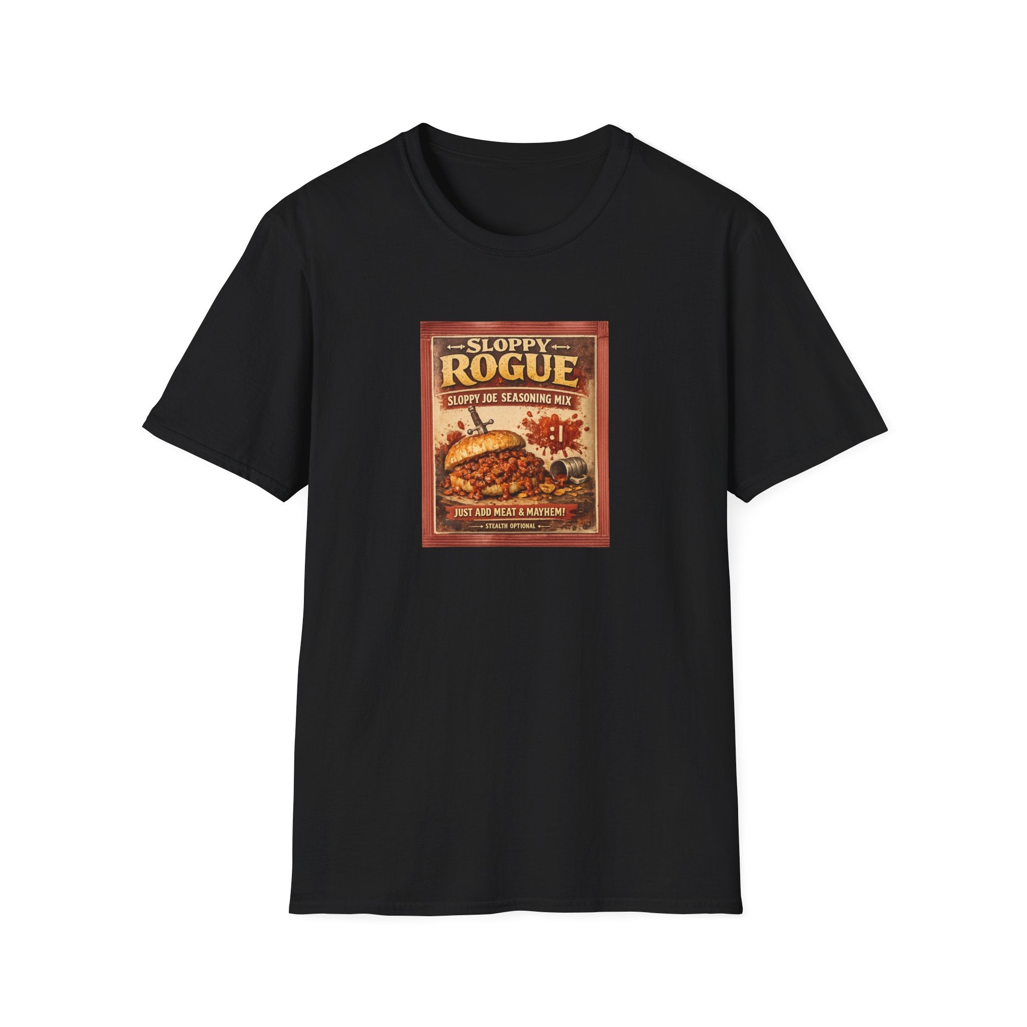 Sloppy Rogue BBQ Graphic T-Shirt - Vintage Sloppy Joe Seasoning