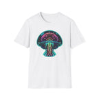 Neon Brain Jellyfish T-Shirt - Mother Brain Inspired Sci‑Fi Graphic Tee
