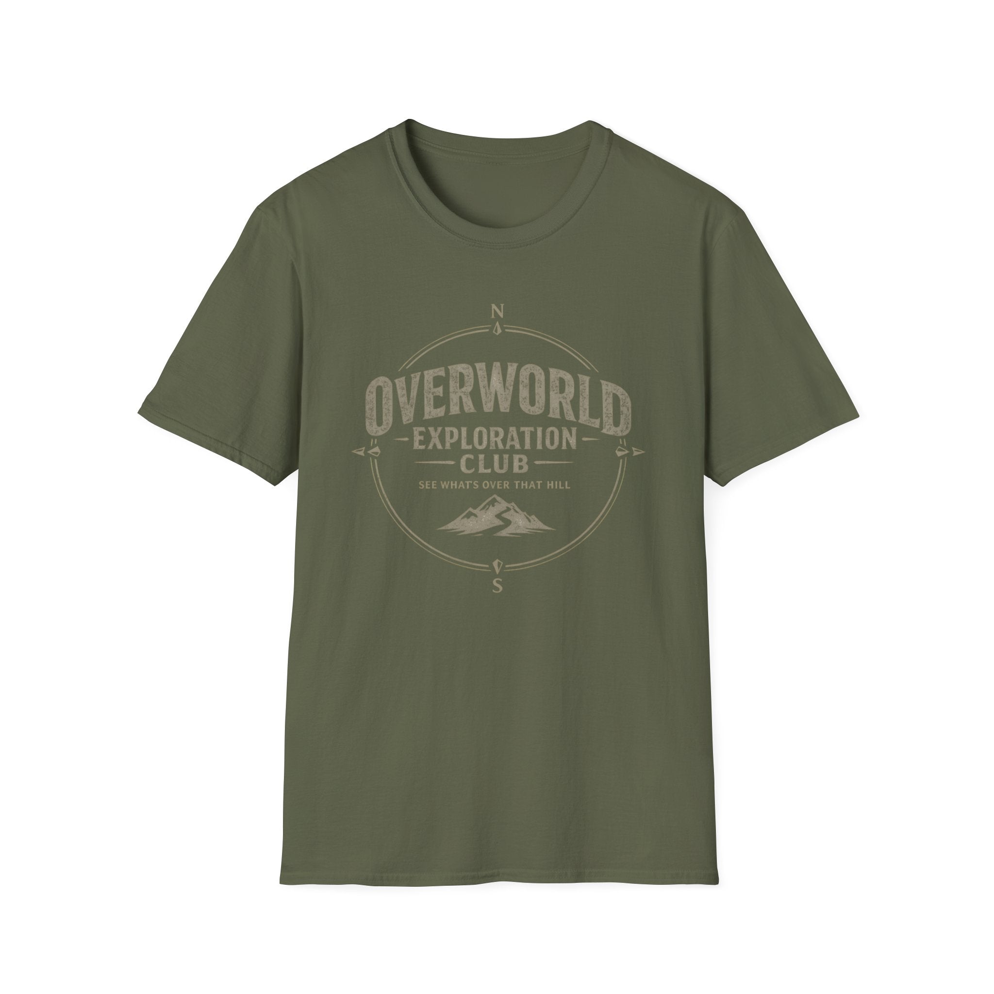 Overworld Exploration Club T-Shirt - Adventure Travel Graphic Tee
