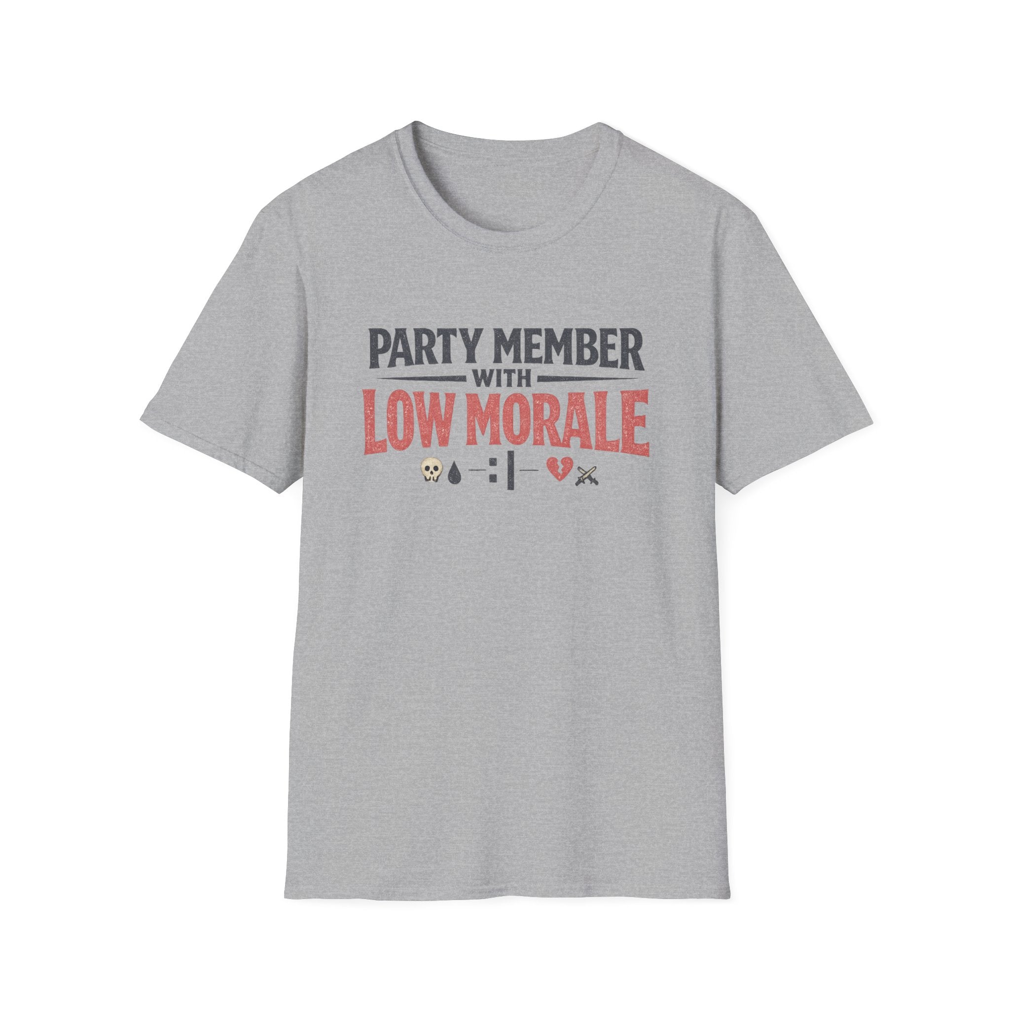 Low Morale RPG Gamer T-Shirt