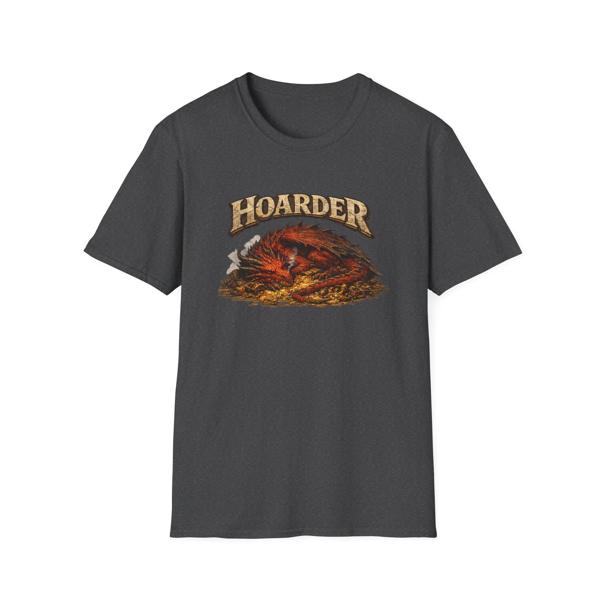 Hoarder Dragon T‑Shirt — Fantasy Graphic Tee