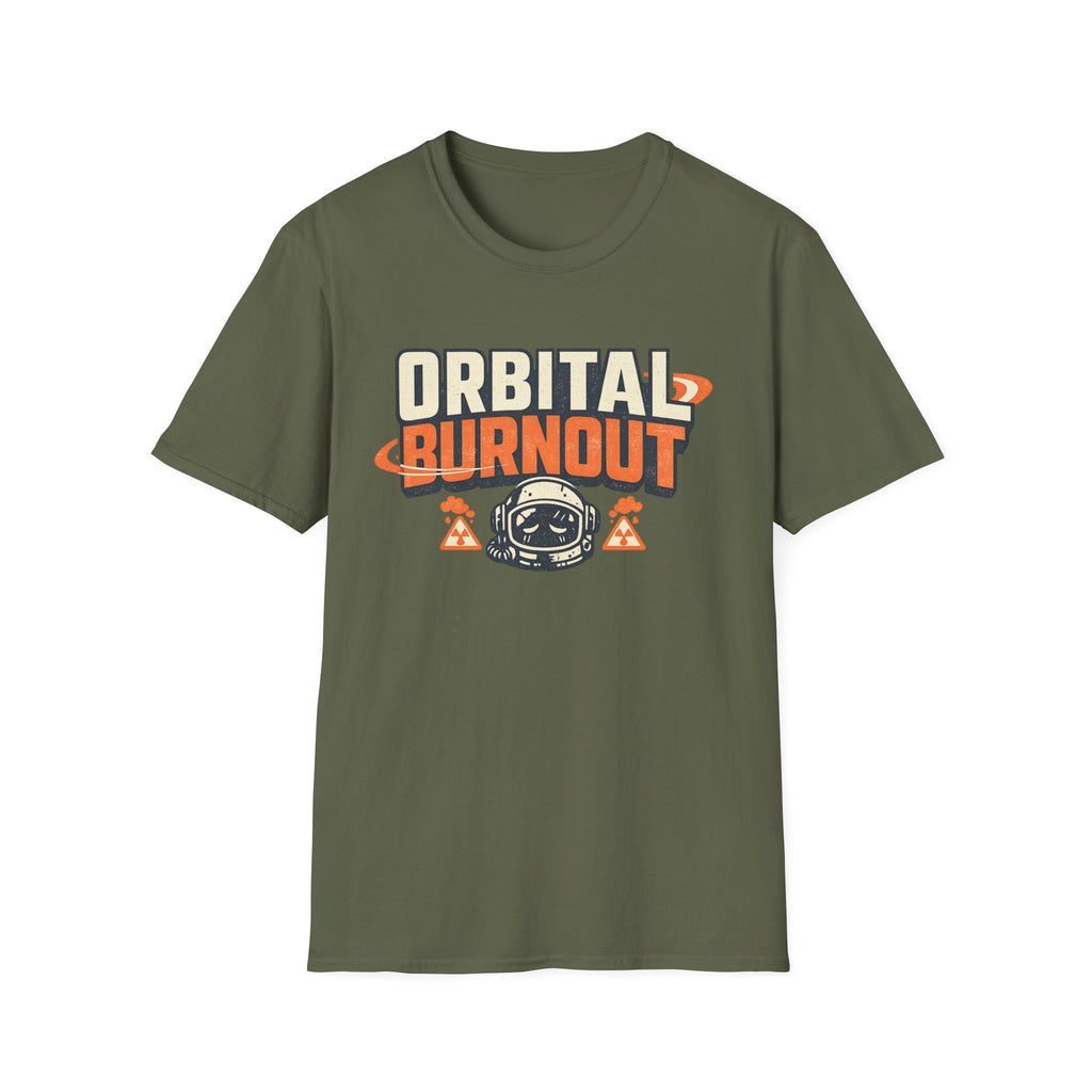 Orbital Burnout Astronaut T‑Shirt