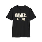 "Gamer" T-Shirt - Retro Console Graphic Tee