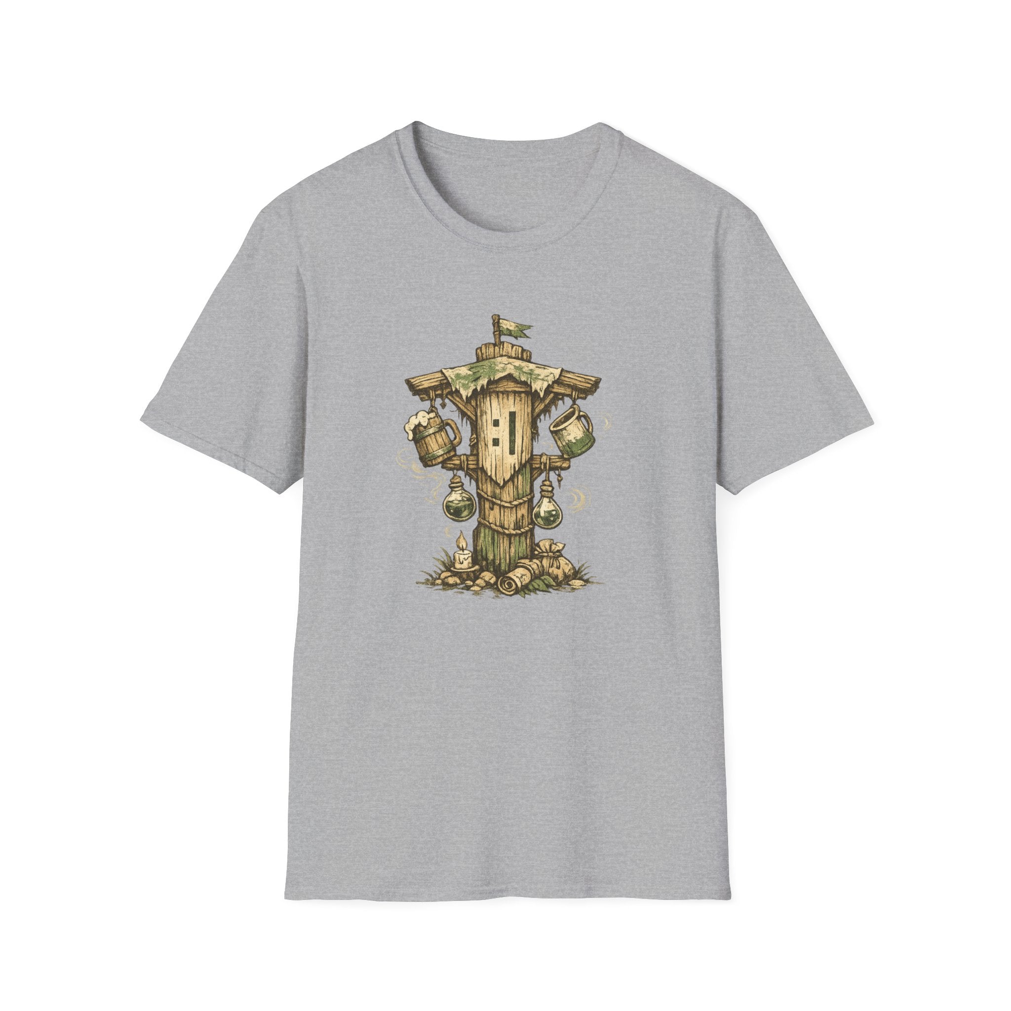 Adventure Post Totem RPG Graphic T-Shirt