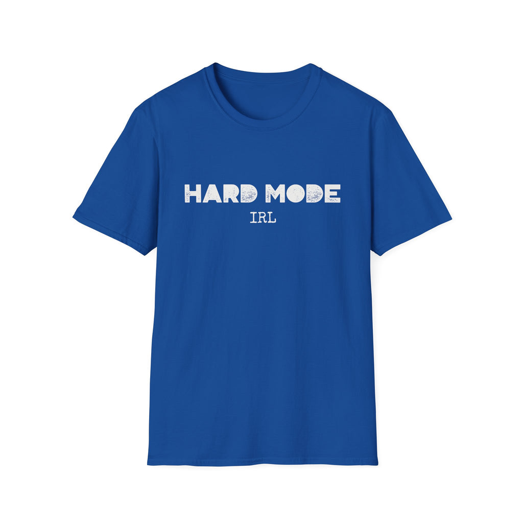 Hard Mode IRL (White Text) T-Shirt