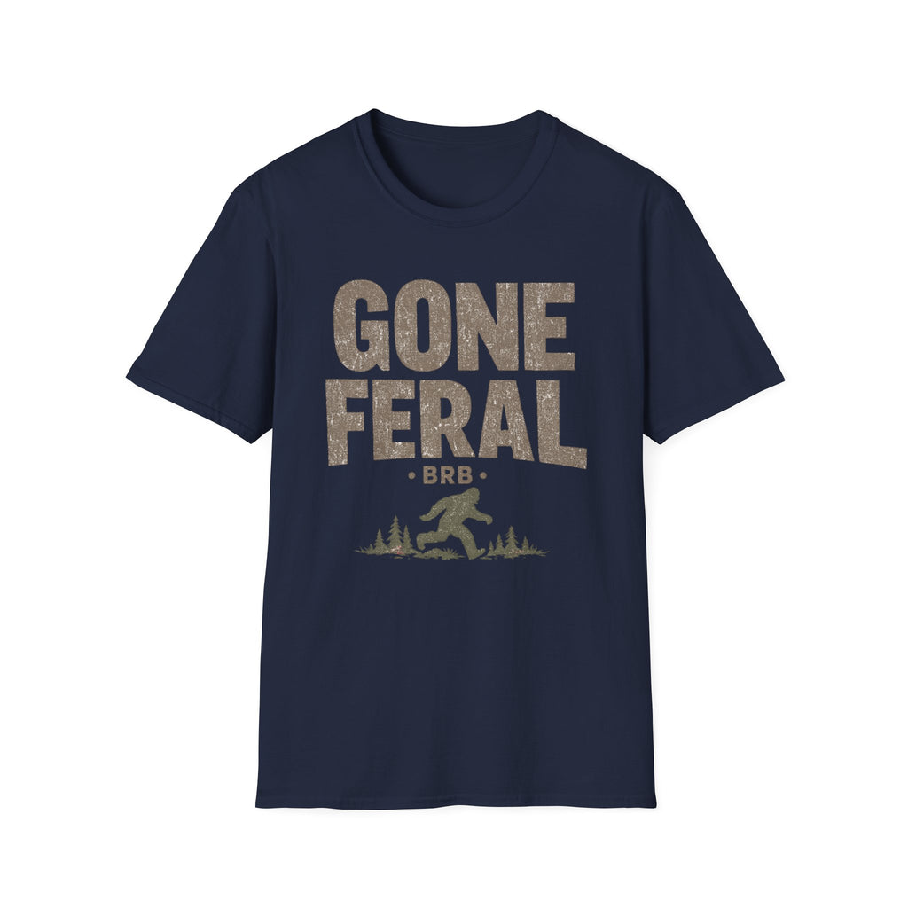Bigfoot Gone Feral BRB T-Shirt