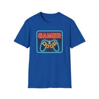 Gamer Neon Controller T‑Shirt