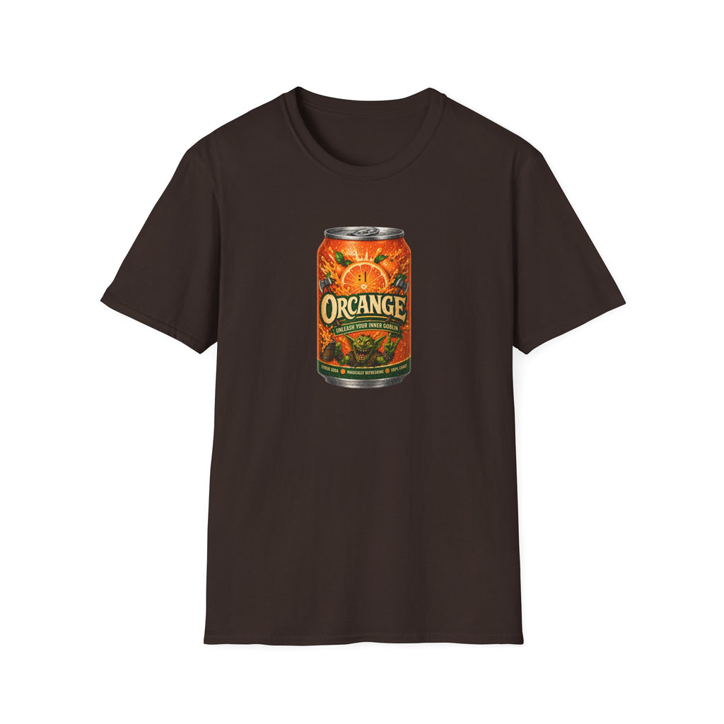Orcange Orange Soda Can Graphic T‑Shirt