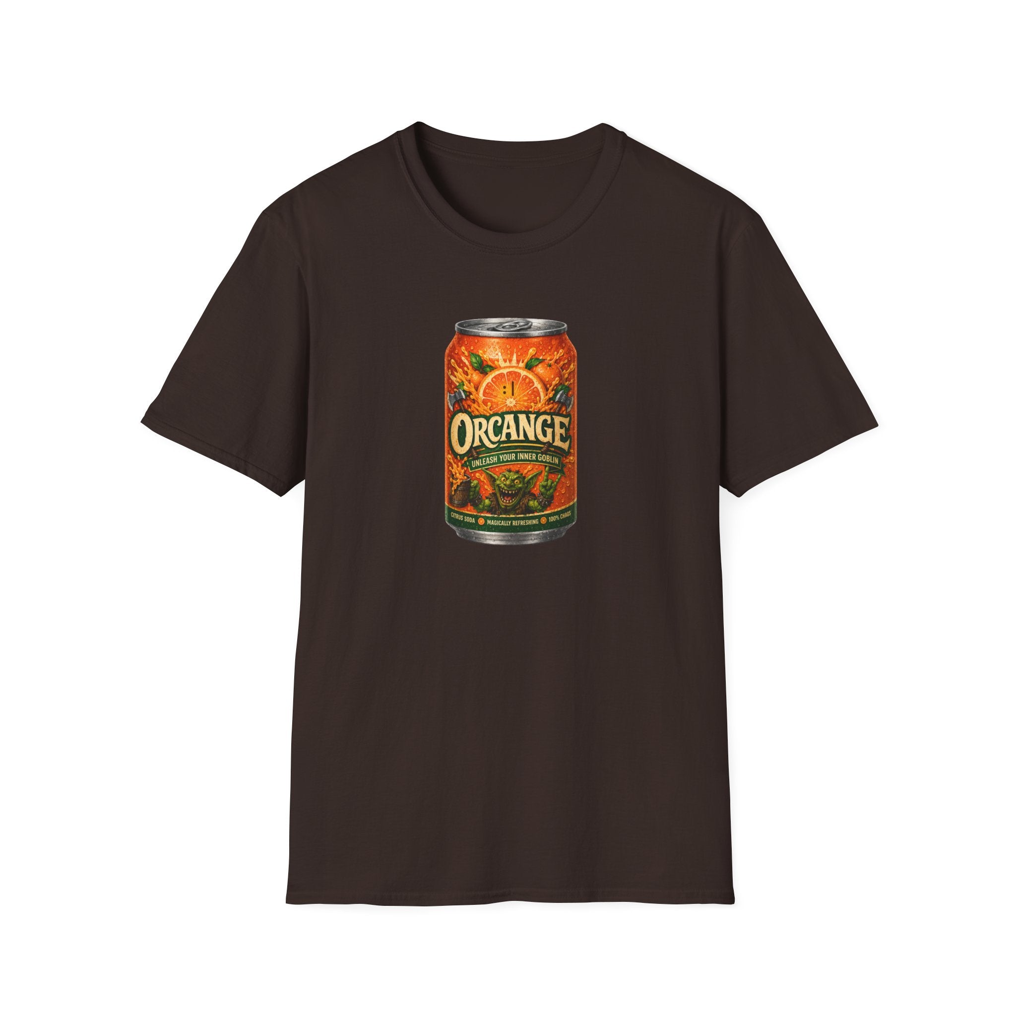 Orcange Orange Soda Can Graphic T‑Shirt