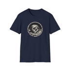Buried Robot T‑Shirt – Vintage Space Helmet Graphic Tee