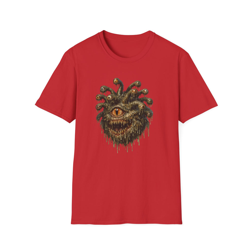 Beholder Monster T-Shirt — Fantasy D&D Eyestalk Creature Tee